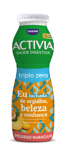 Activia Pêssego Maracujá