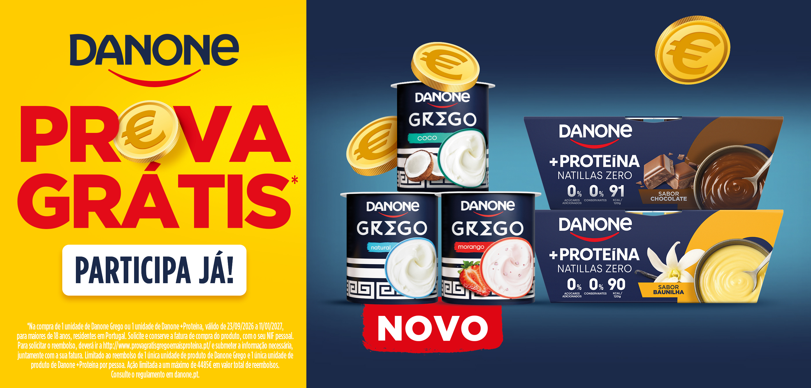 Compras, pedes o reembolso online e o valor entra na tua conta