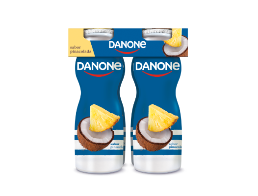 Num formato pr&aacute;tico e saboroso, o iogurte l&iacute;quido Danone, fonte c&aacute;lcio, &eacute; uma nutritiva op&ccedil;&atilde;o para qualquer altura do dia.
​I​ogurte l&iacute;quido magro com creme de coco e sumo de anan&aacute;s.
