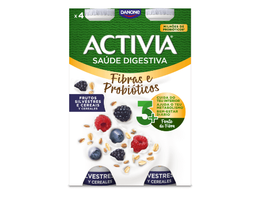 Activia Frutos Silvestres e Cereais