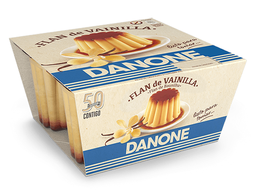Danone tem novidades fresquinhas com Danone Flan de Baunilha. Uma sobremesa que promete fazer crescer água na boca.