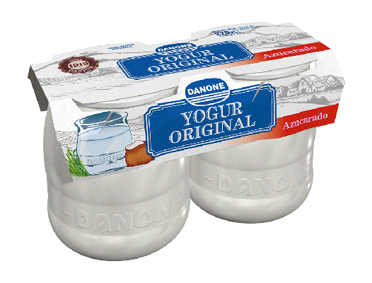 O iogurte original da Danone oferece-lhe todo o prazer do iogurte numa tradicional embalagem de vidro.
