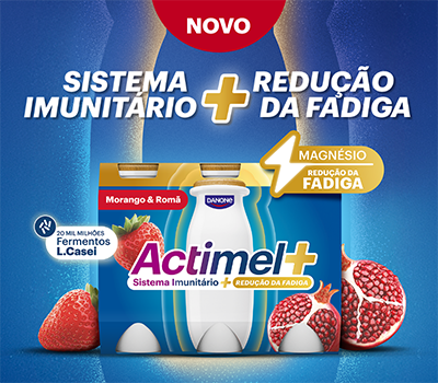 Novo Actimel+: Cuida do sistema imunitário e Reduz a Fadiga