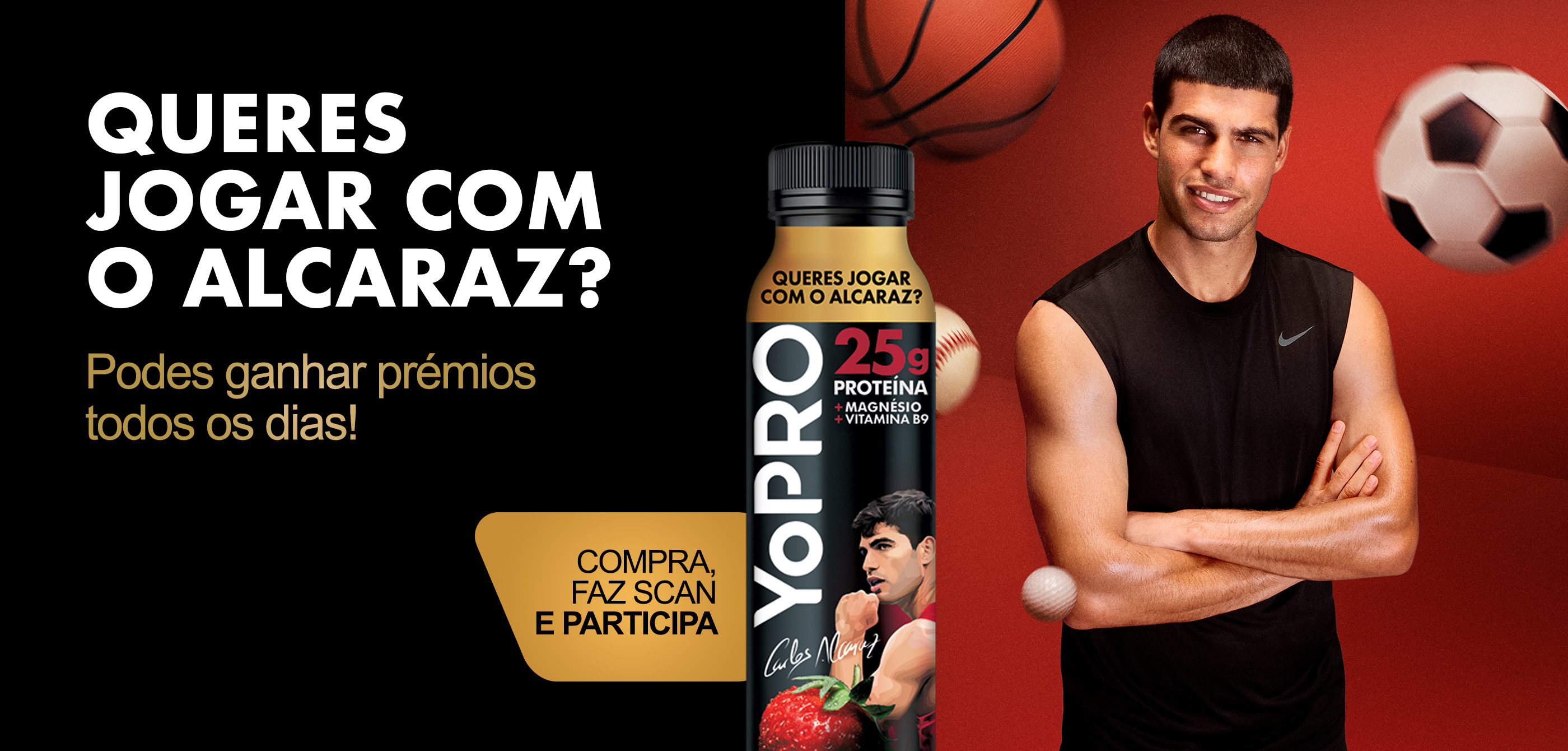 Passatempo YoPro x Carlos Alcaraz