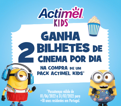 Passatempo Actimel Minions