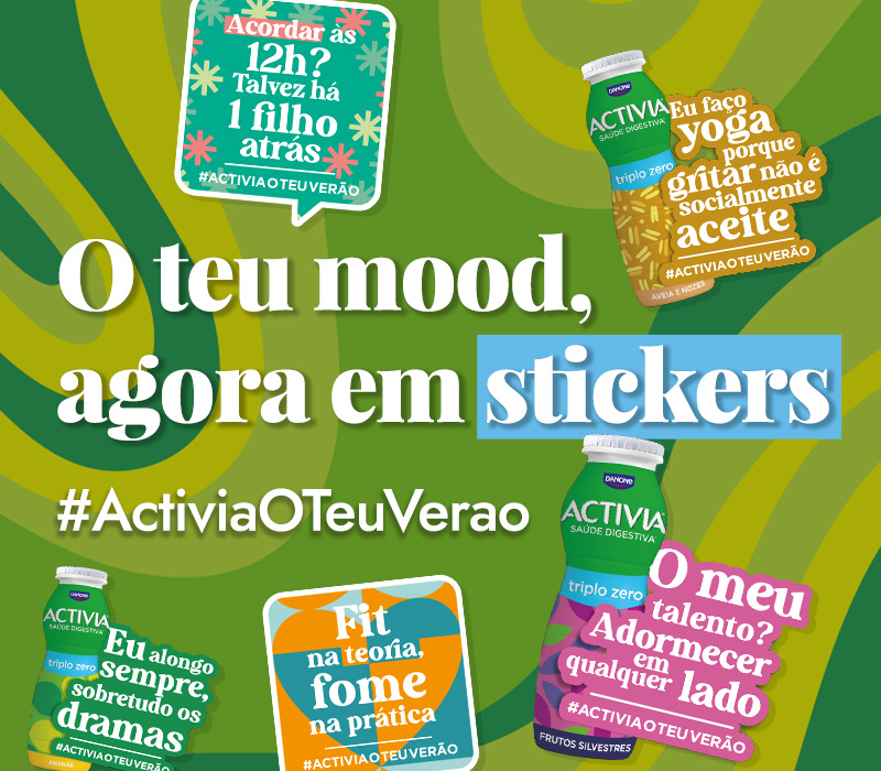 Dá um toque Activia às tuas conversas!