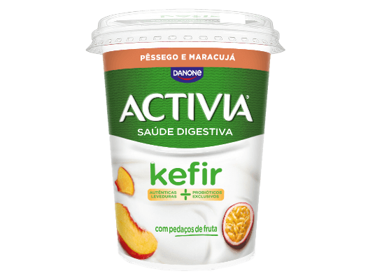 Activia Kéfir Pêssego Maracujá