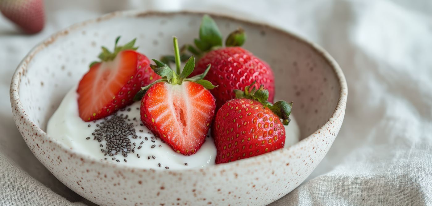 SKYR de frutos vermelhos